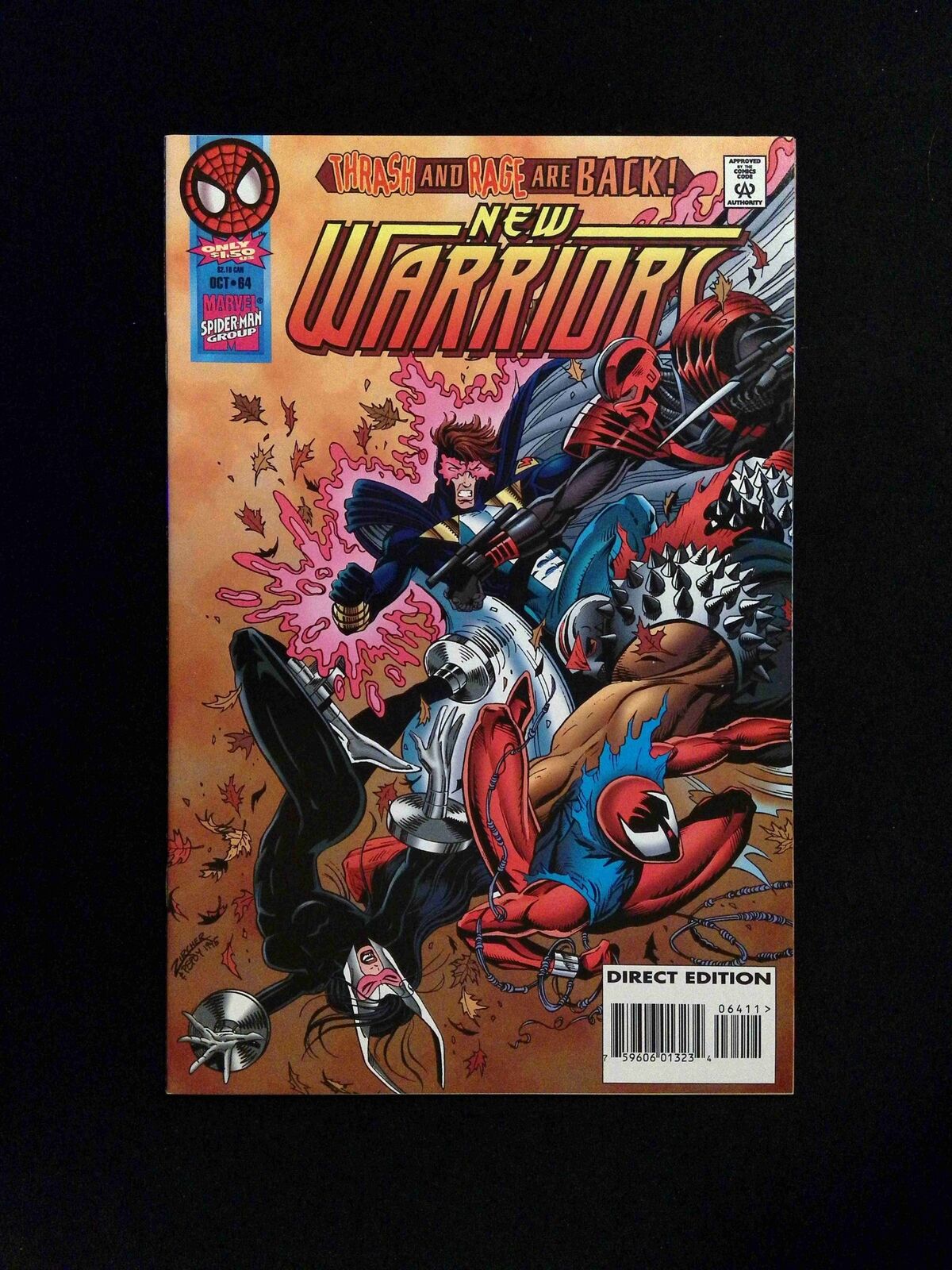 New Warriors #64 Marvel Comics 1995 VF/NM