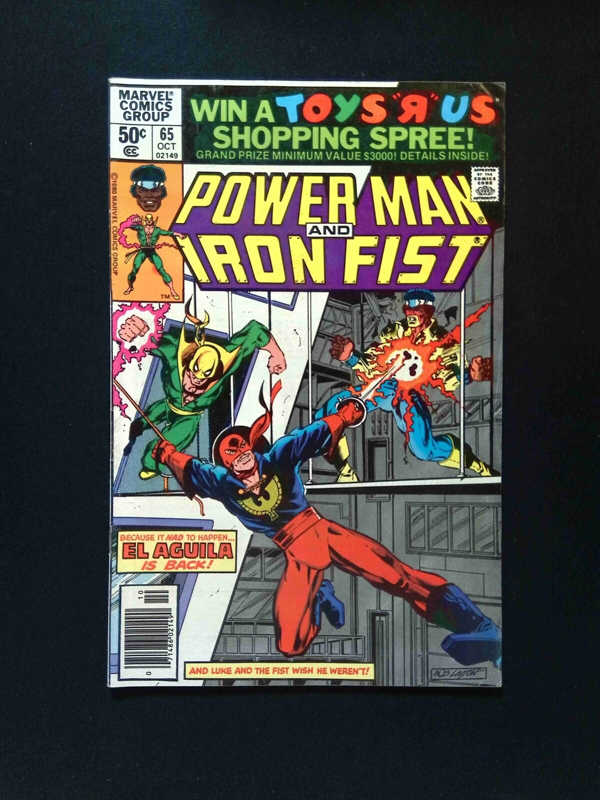 Power Man and Iron Fist #65 MARVEL Comics 1980 FN NEWSSTAND
