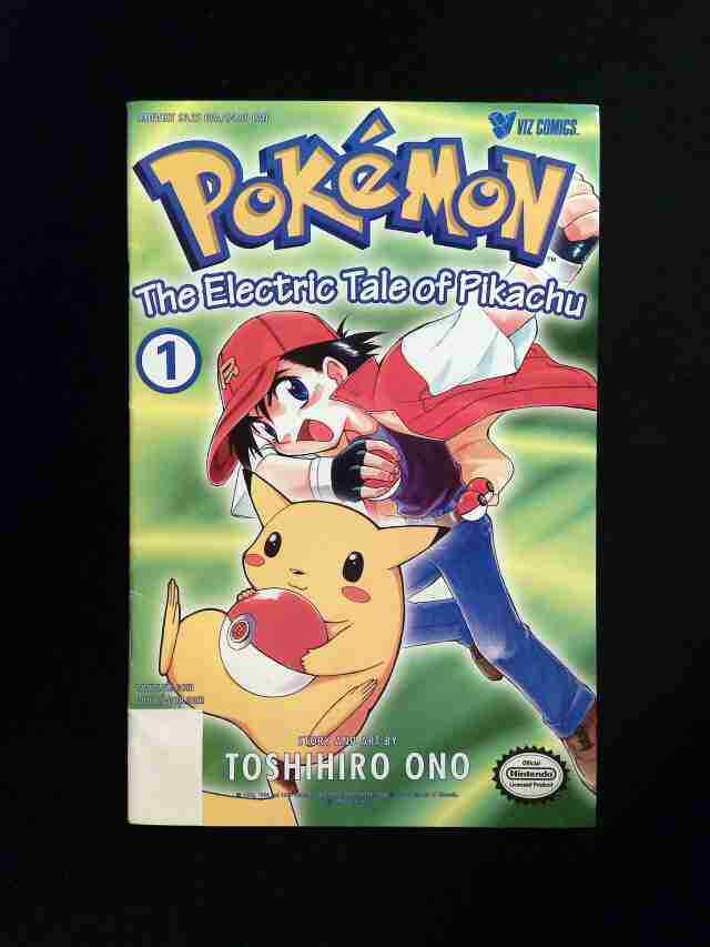 Pokemon Part 1 The Electric Tales of Pikachu #1 VIZ Comics 1999 VF-