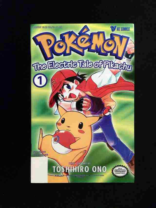 Pokemon Part 1 The Electric Tales of Pikachu #1 VIZ Comics 1999 VF+