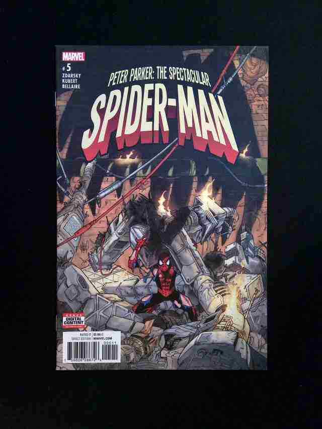Peter Parker Spectacular Spider-Man #5 MARVEL Comics 2017 NM+