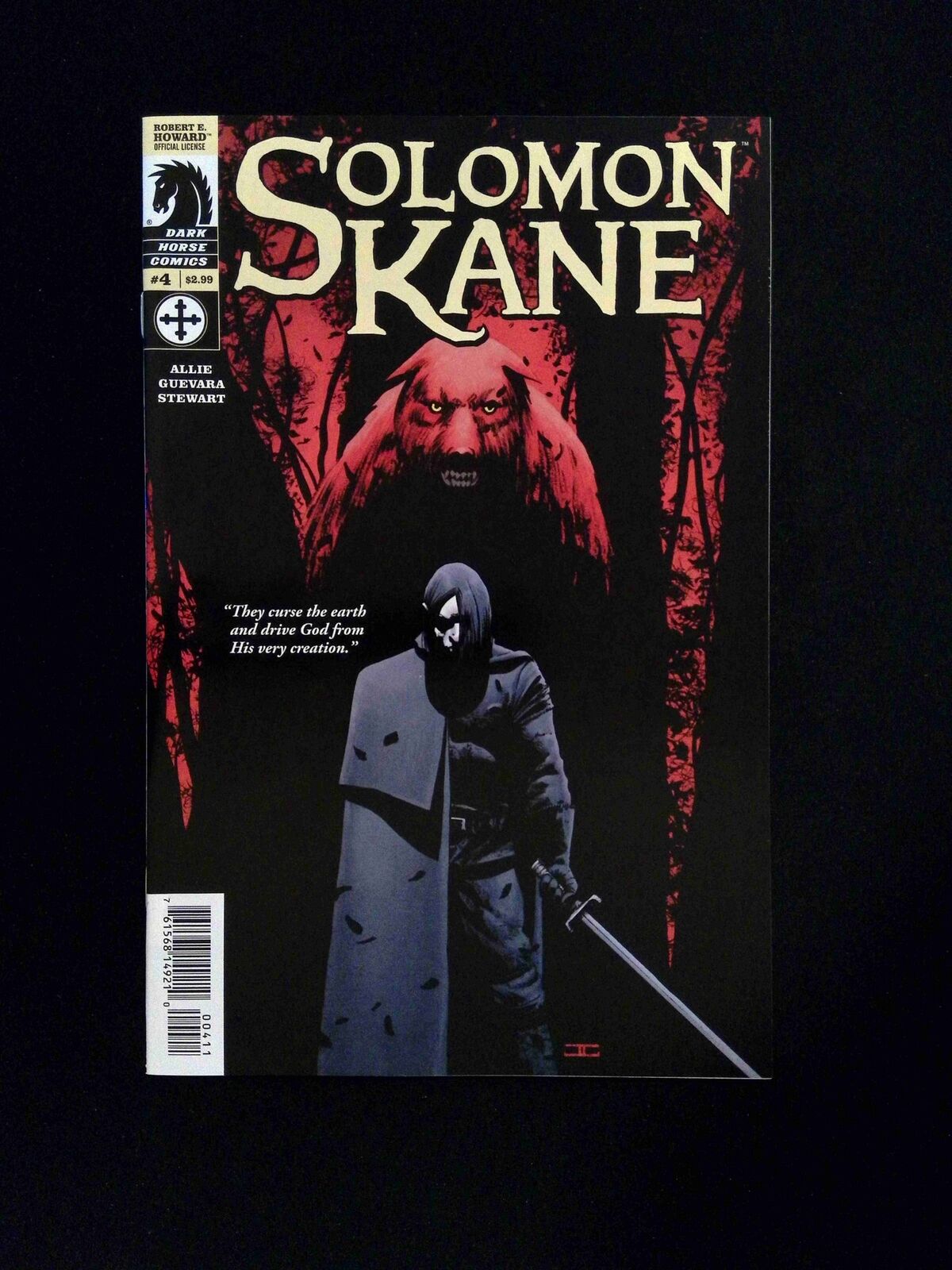 Solomon Kane #4 Dark Horse Comics 2009 VF/NM