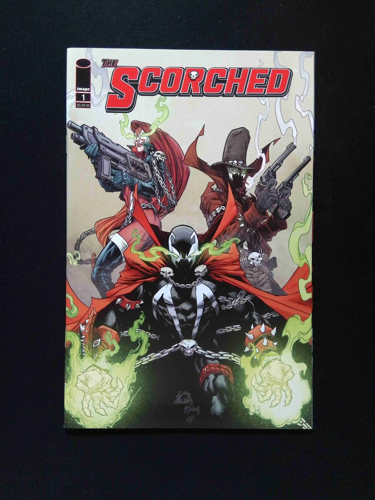 Spawn The Scorched #1G IMAGE Comics 2022 NM+ Stegman Variant