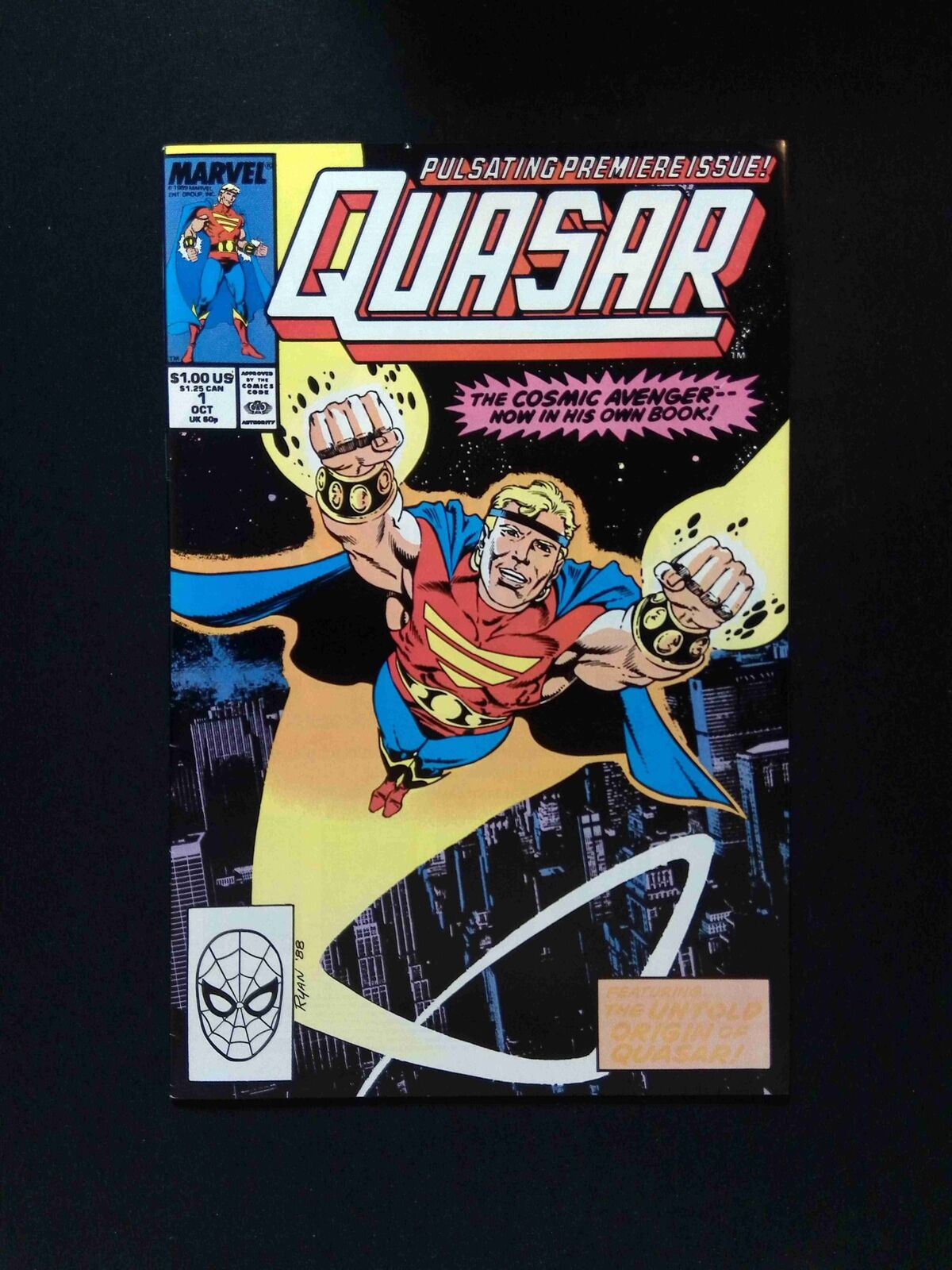 Quasar #1 MARVEL Comics 1989 VF+