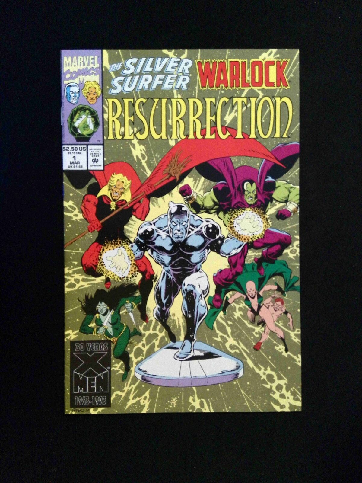 Silver Surfer Warlock Resurrection #1 Marvel Comics 1993 VF/NM