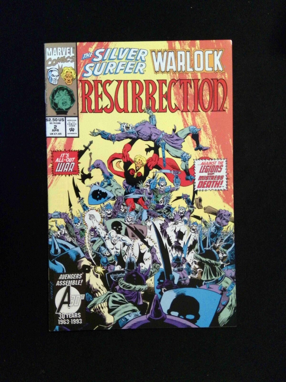 Silver Surfer Warlock Resurrection #2 Marvel Comics 1993 NM