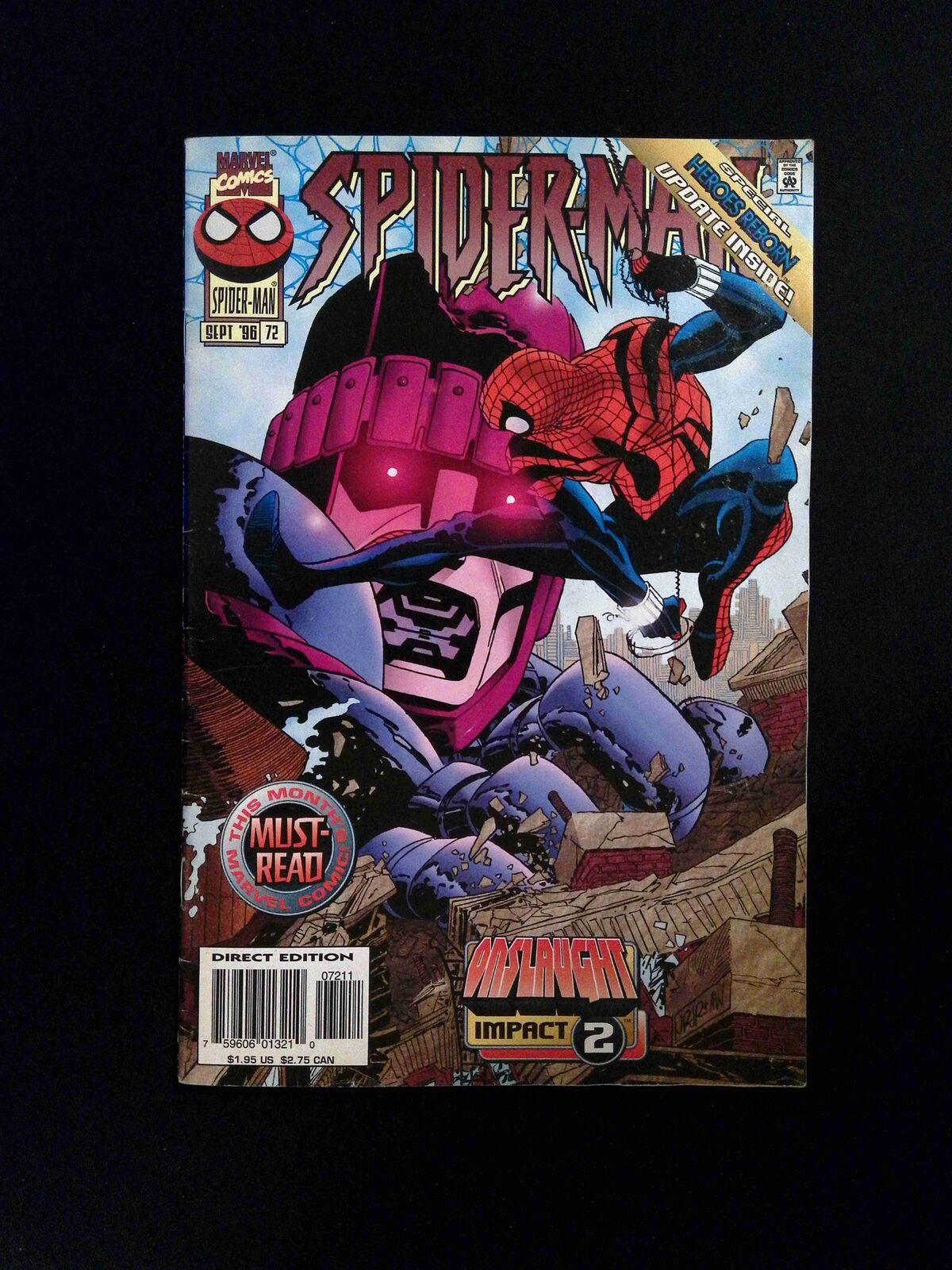 Spider-Man #72 Marvel Comics 1996 FN