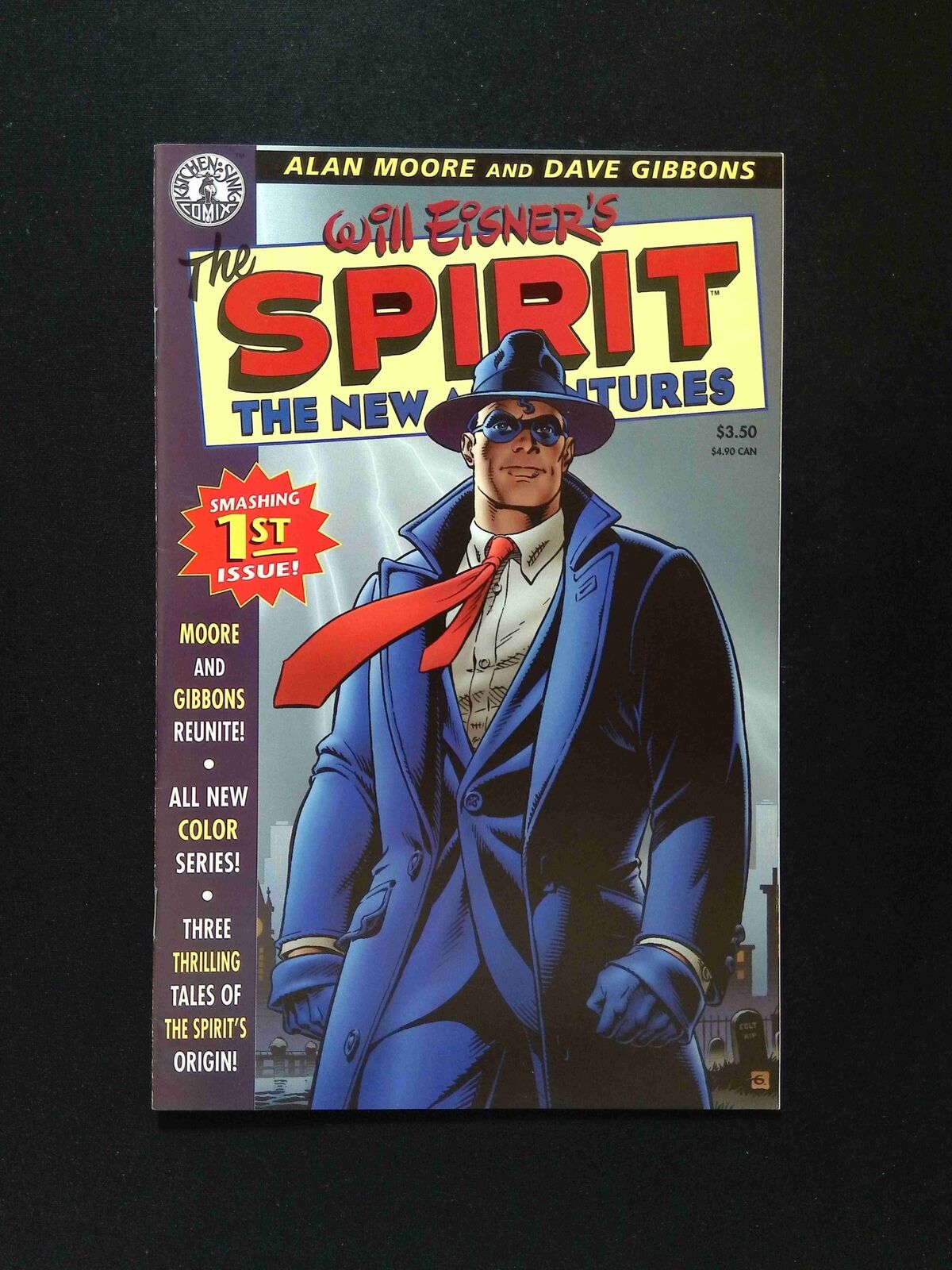 Spirit The New Adventures #1 KITCHEN SINK Comics 1998 VF+