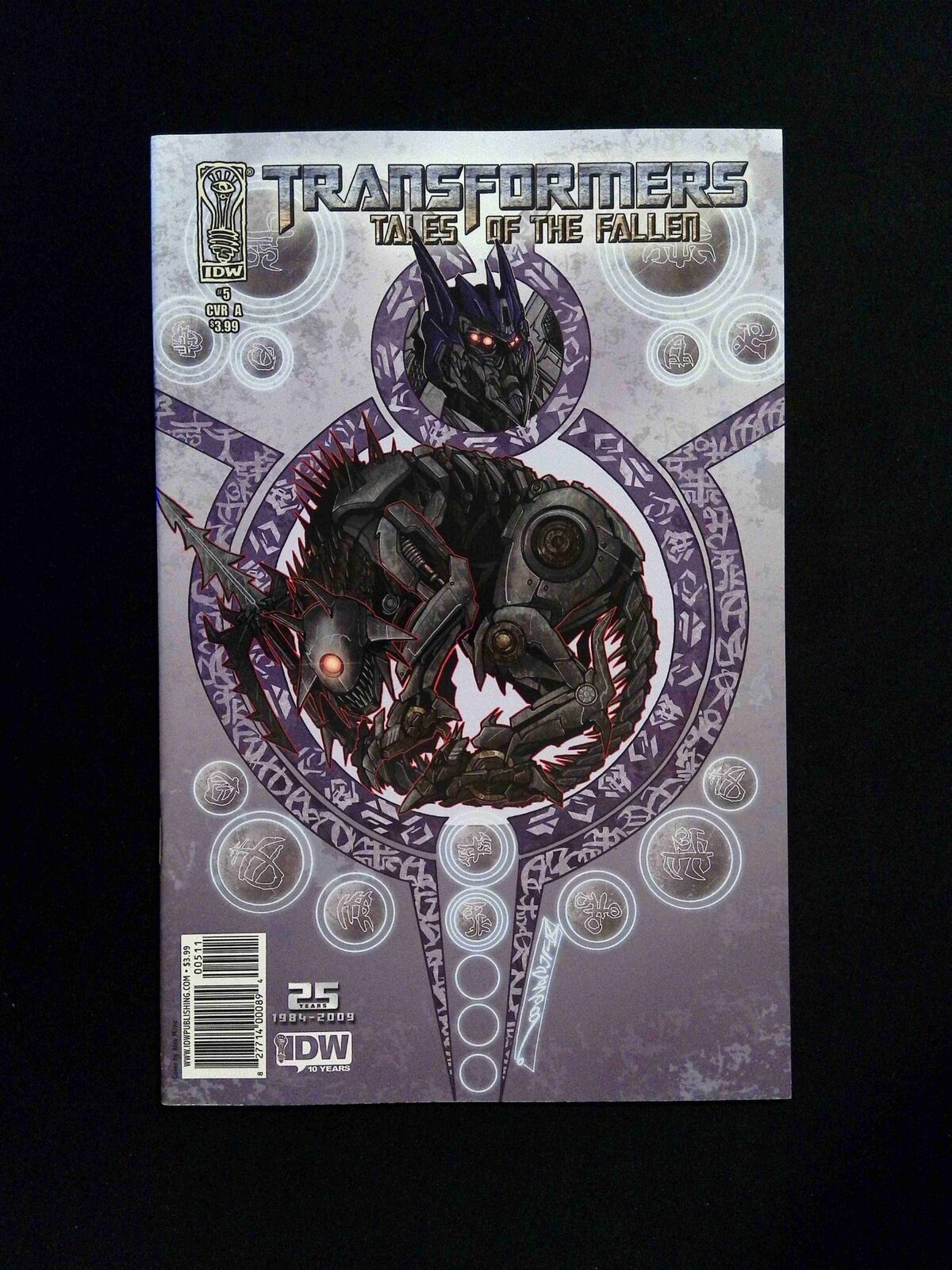 Transformers Tales of the Fallen #5 IDW Comics 2009 NM+