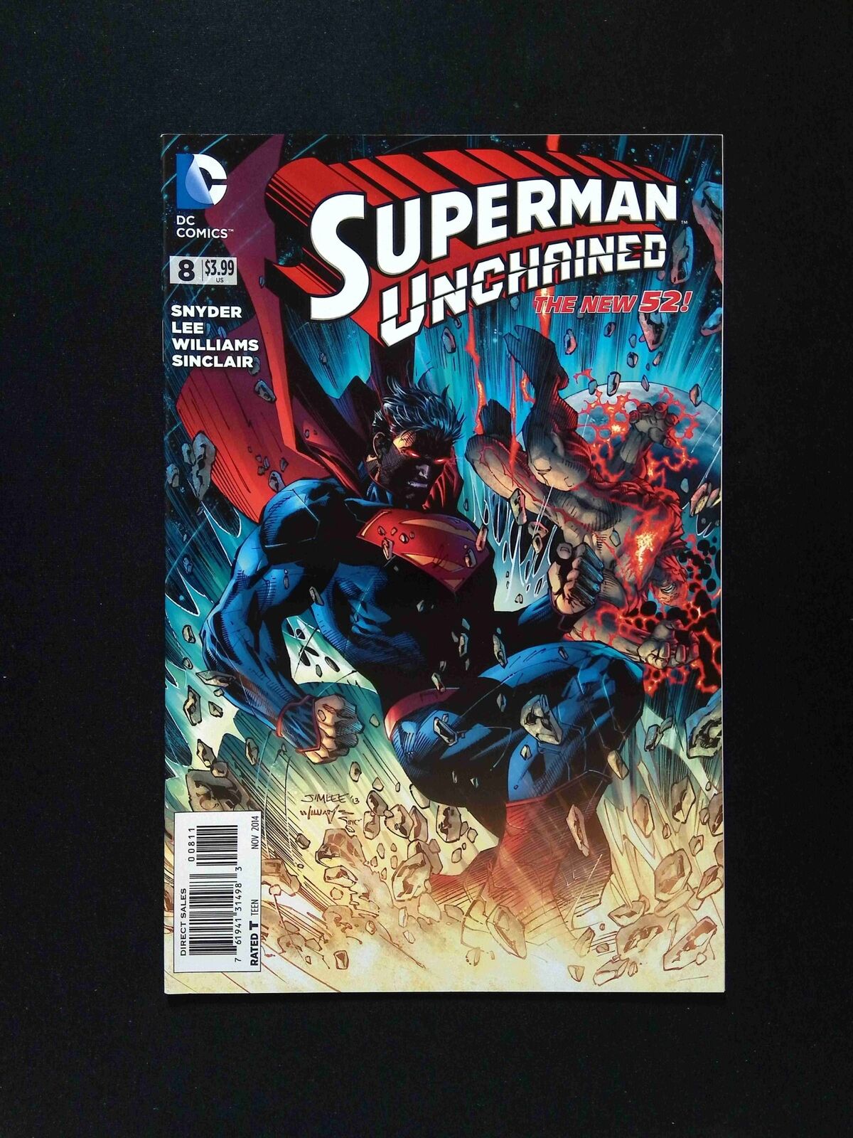 Superman Unchained #8 DC Comics 2014 NM-