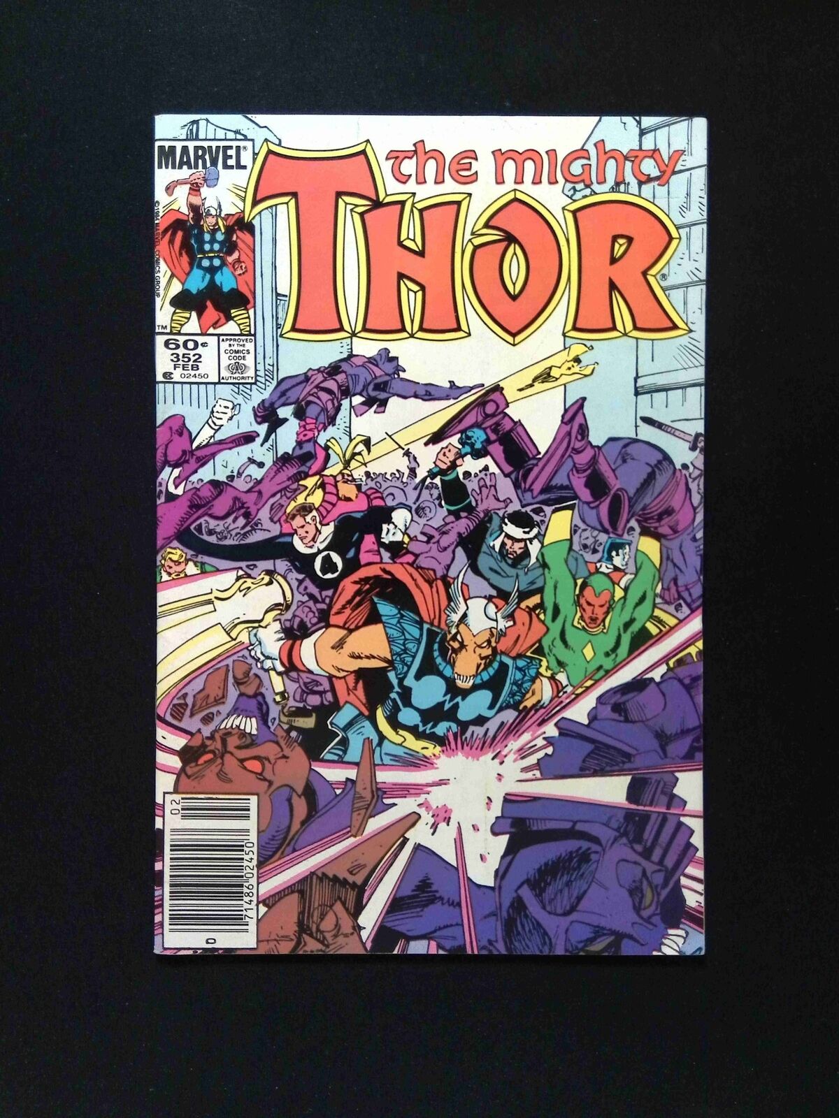 The Mighty Thor #352 MARVEL Comics 1985 VF+ NEWSSTAND