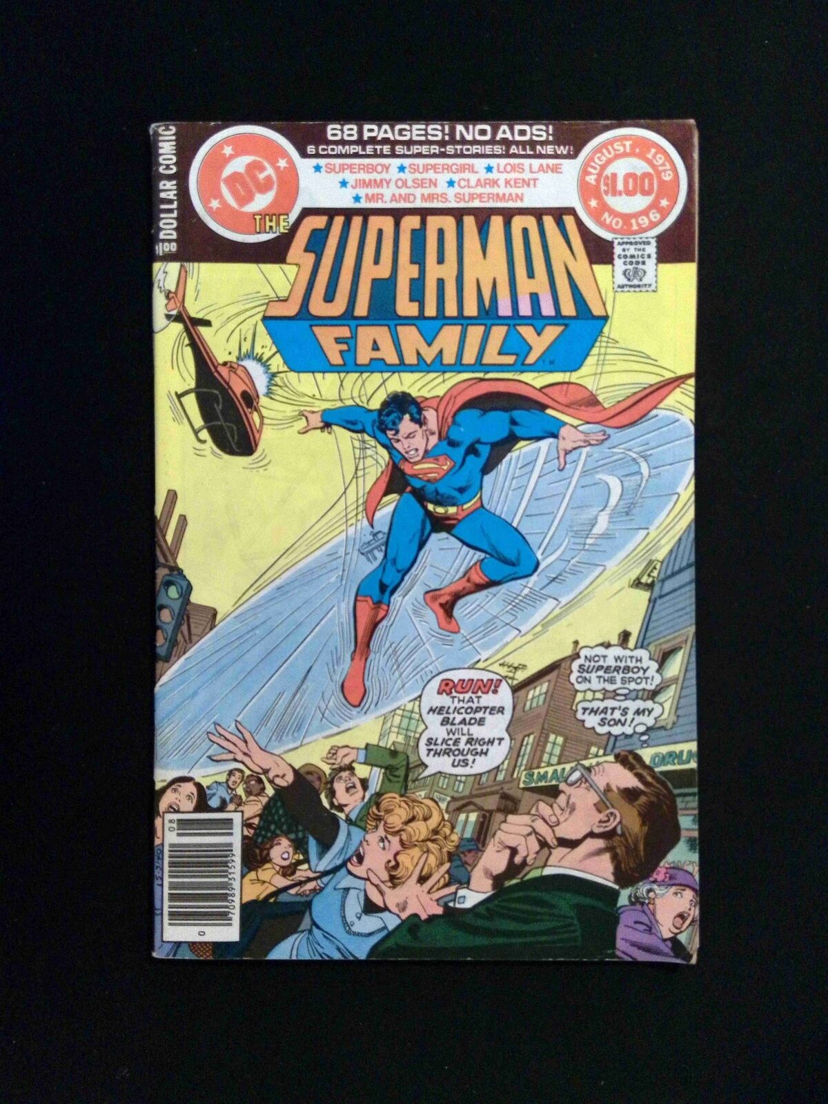 Superman Family #196 DC Comics 1979 FN/VF Newsstand
