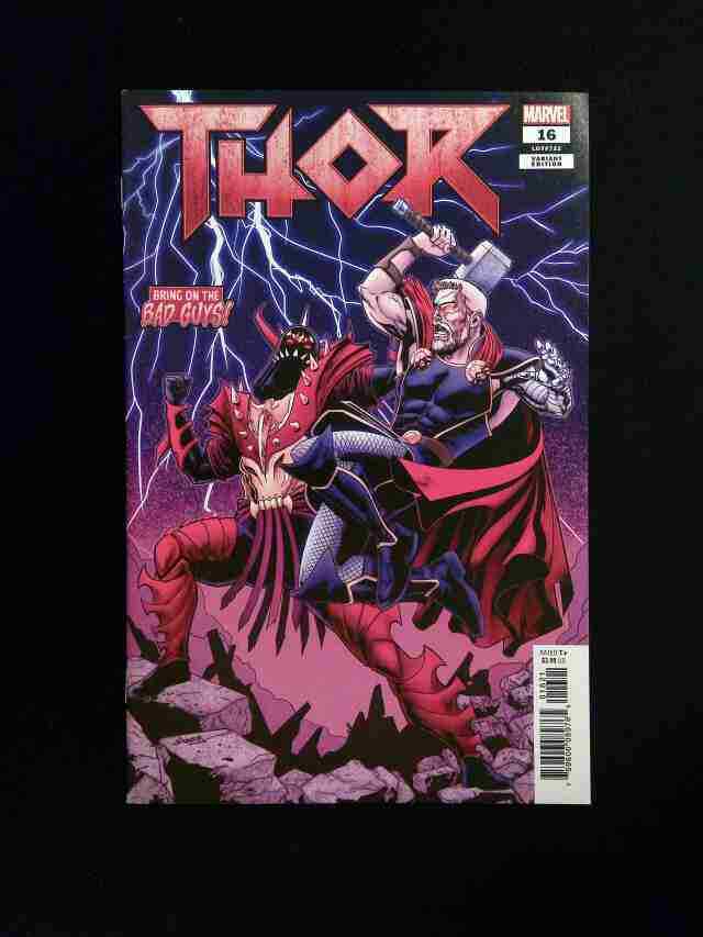 Thor #16B MARVEL Comics 2019 VF/NM SLINEY VARIANT