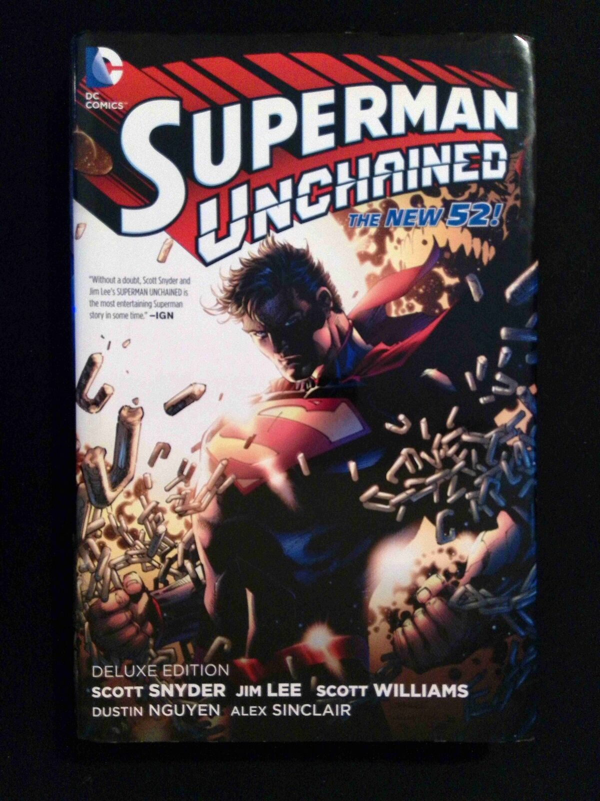 Superman Unchained #1-1ST DC Comics 2014 VF/NM HC
