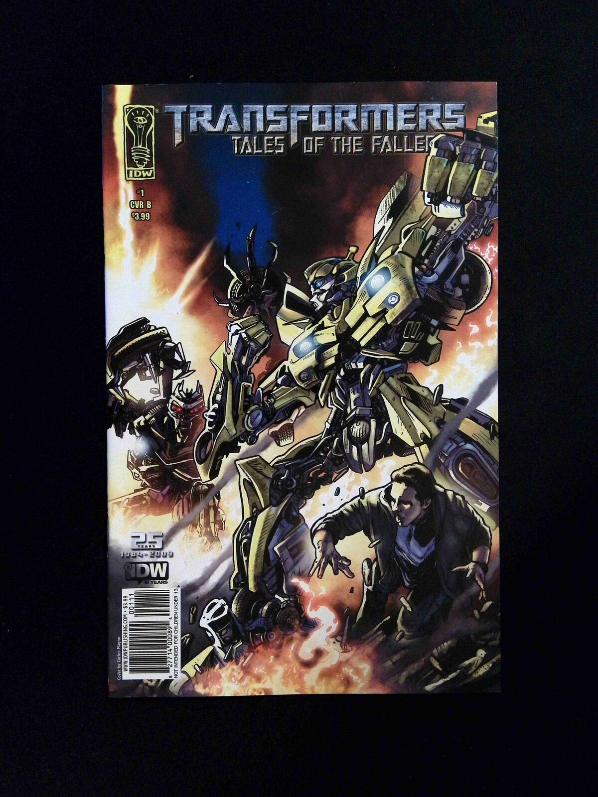 Transformers Tales of the Fallen #1B IDW Comics 2009 NM+ Magno Variant