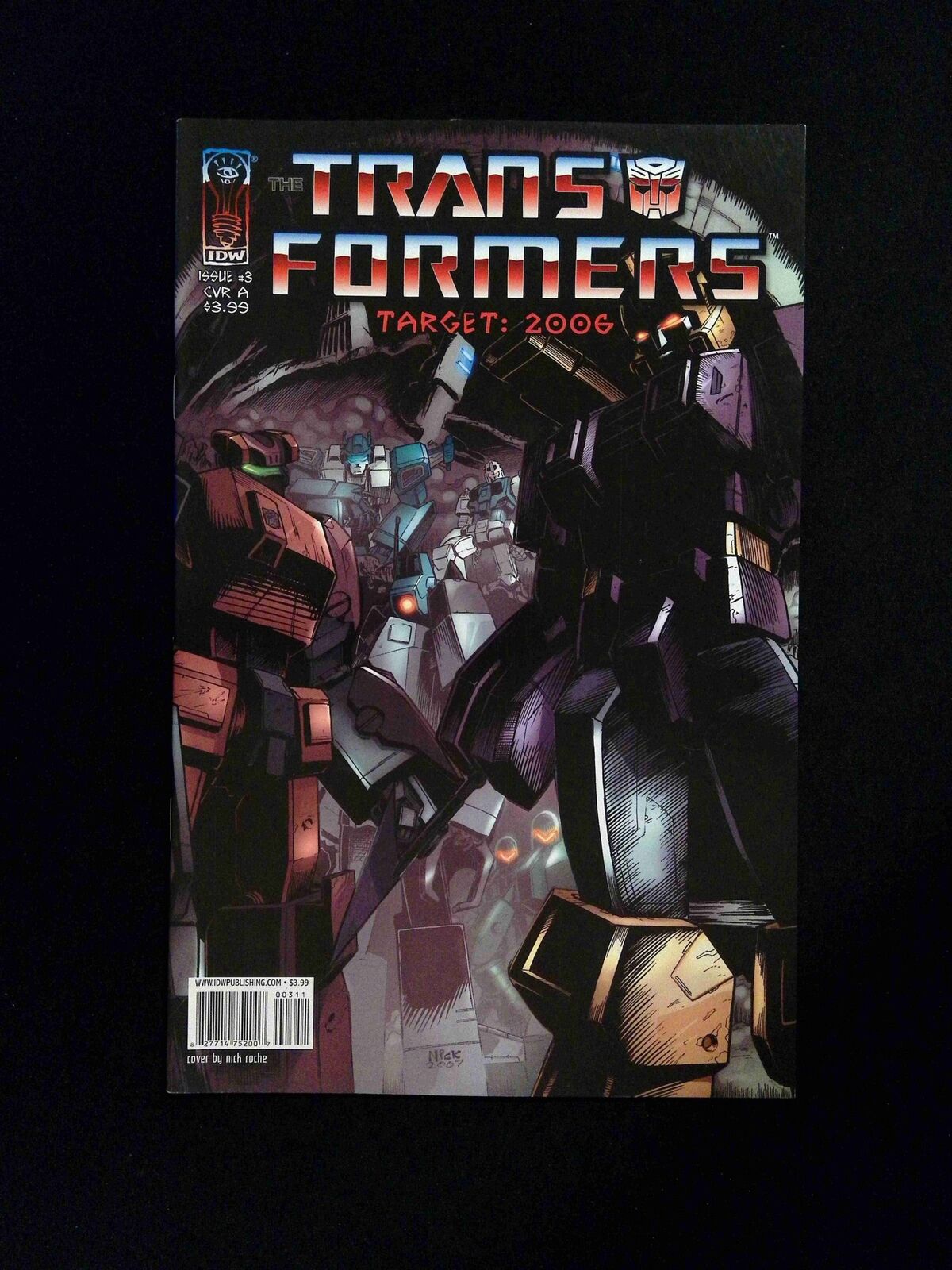 Transformers Target 2006 #3 IDW Comics 2007 VF/NM