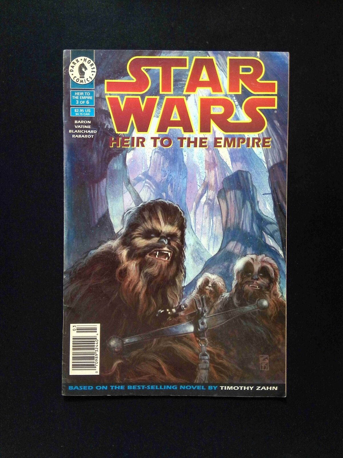 Star War Heir to the Empire #3 DARK HORSE Comics 1995 FN+ NEWSSTAND