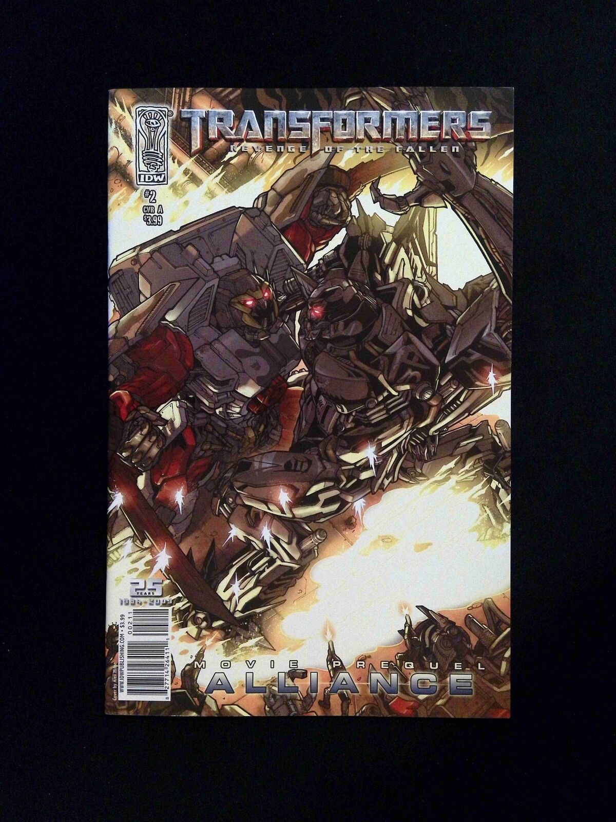 Transformers Revenge Of The Fallen Alliance #2 IDW Comics 2008 NM+