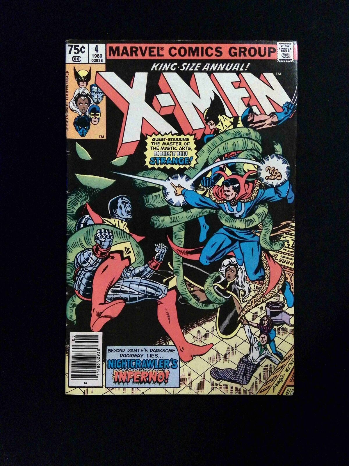 X-Men Annual #4 Marvel Comics 1980 FN Newsstand