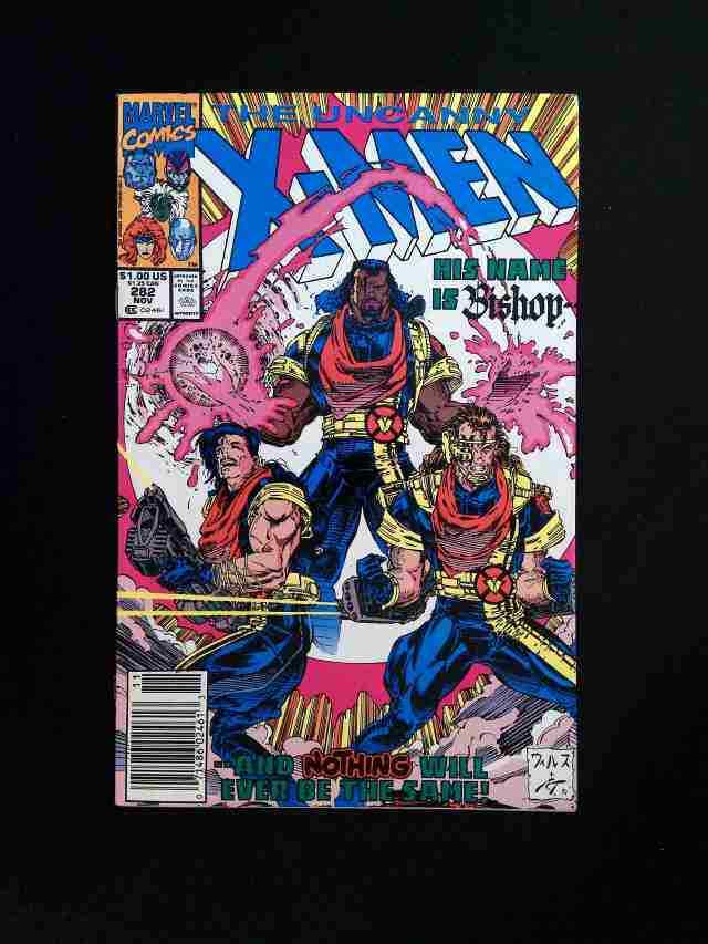 Uncanny X-Men #282N MARVEL Comics 1991 VF- NEWSSTAND VARIANT COVER