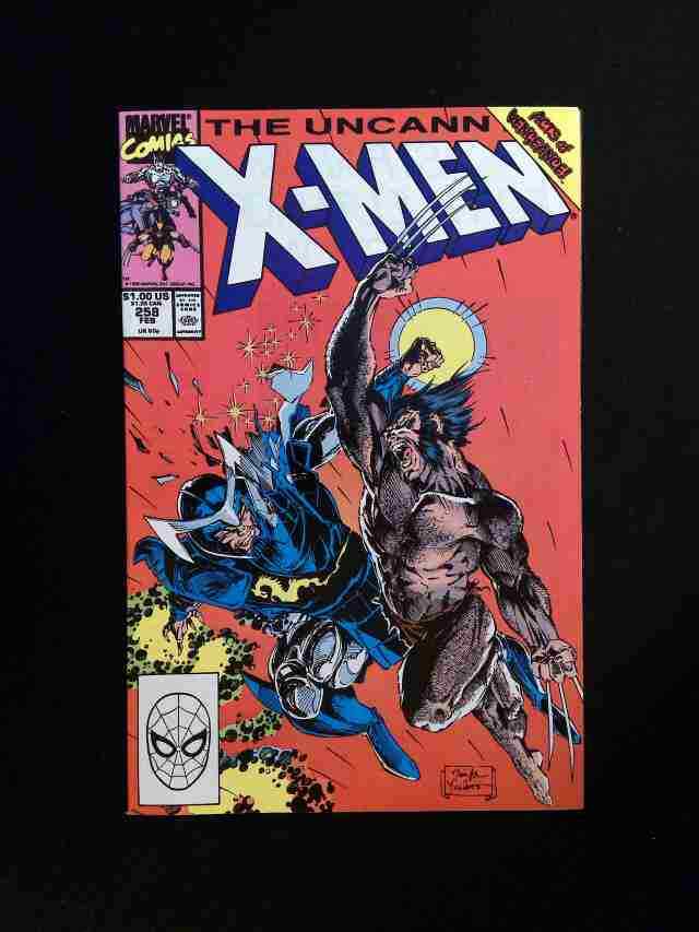 Uncanny X-Men #258 MARVEL Comics 1990 VF+