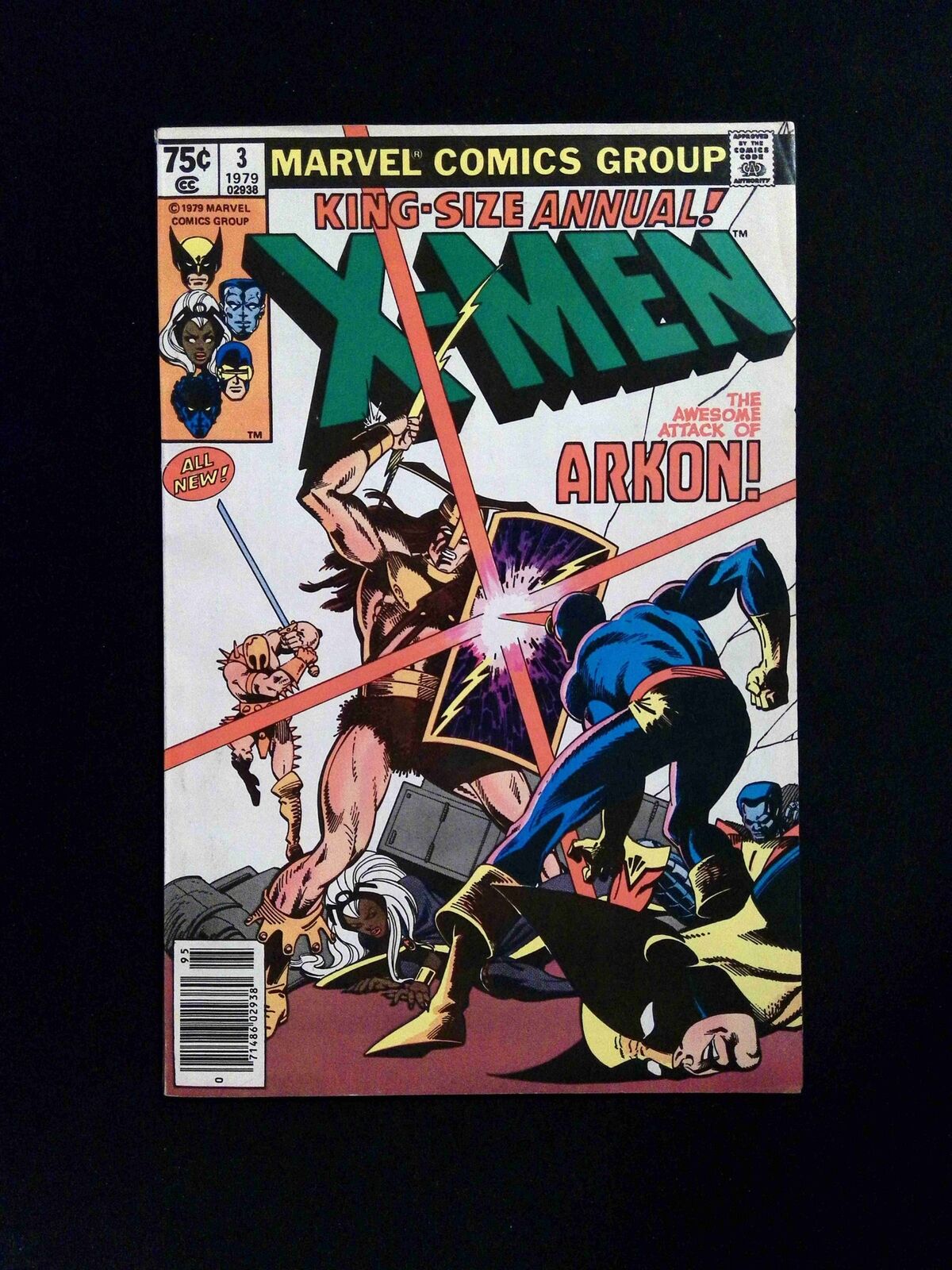 X-Men Annual #3 Marvel Comics 1979 FN/VF Newsstand