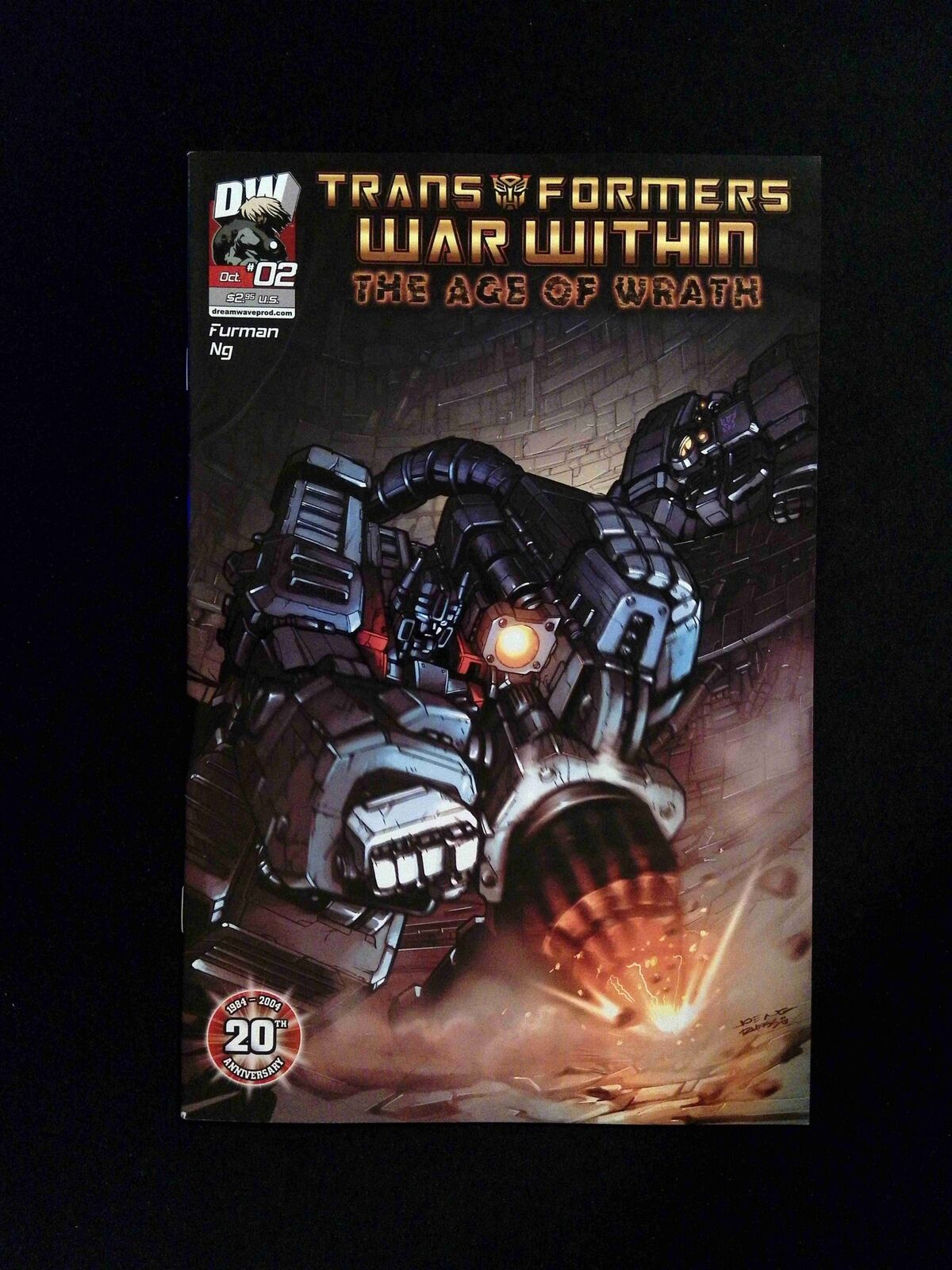 Transformers War Within Age Of Wrath #2 Dreamwave Comics 2004 VF/NM
