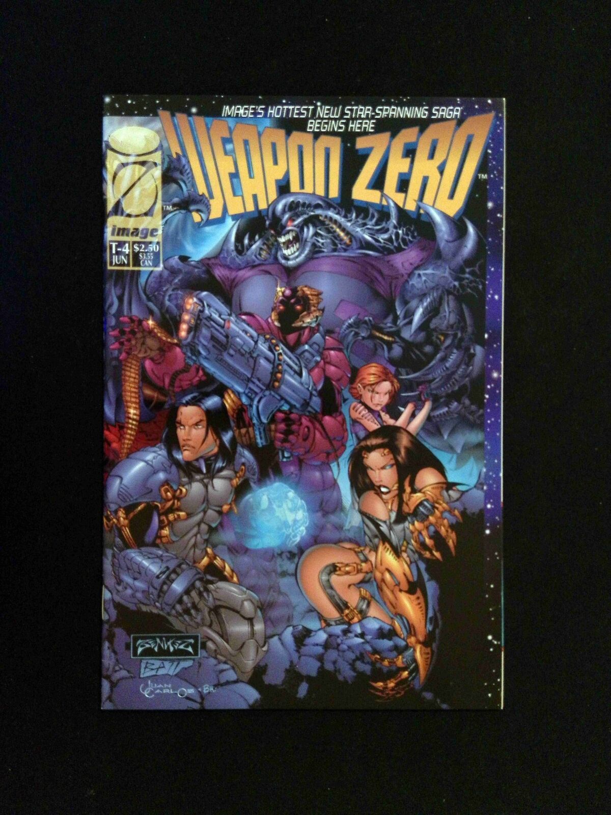Weapon Zero #1 Image Comics 1995 NM-