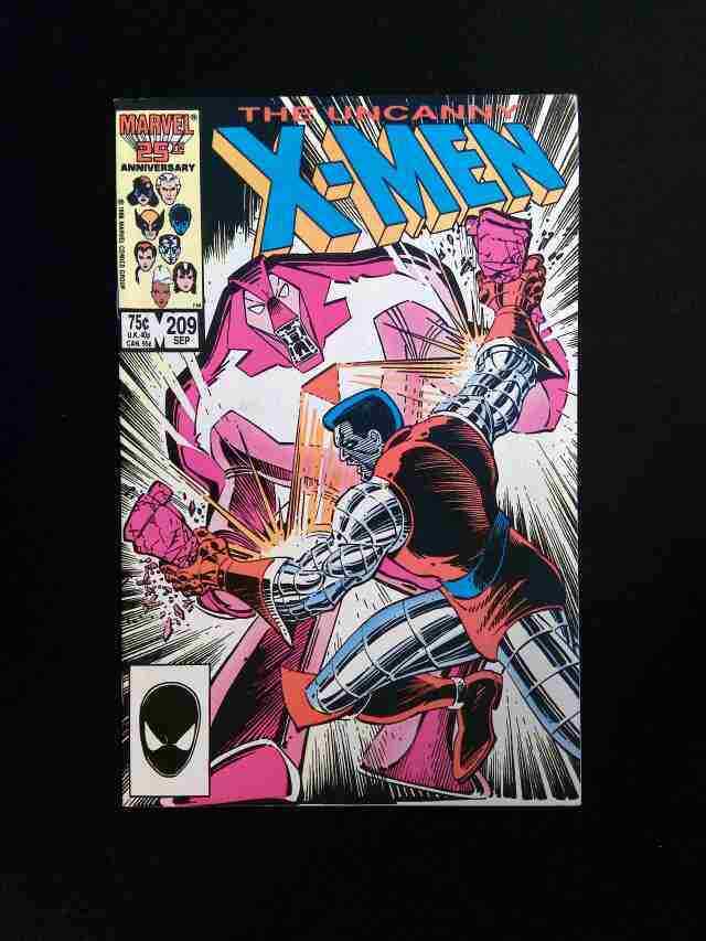 Uncanny X-Men #209 MARVEL Comics 1986 VF+