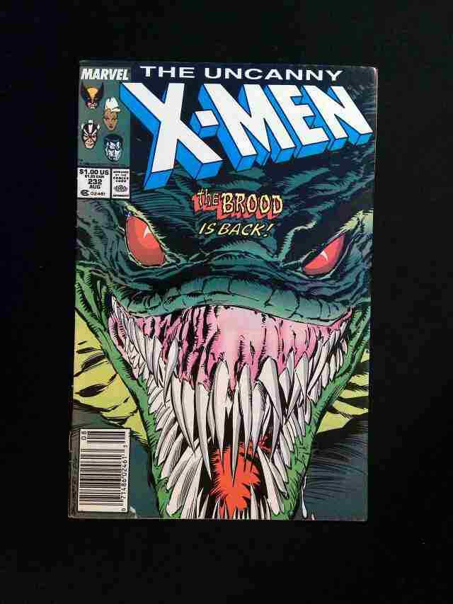 Uncanny X-Men #232 MARVEL Comics 1988 FN NEWSSTAND