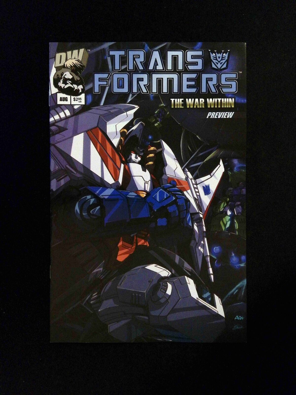 Transformers War Within Preview Book #1 Dreamwave Comics 2002 VF/NM