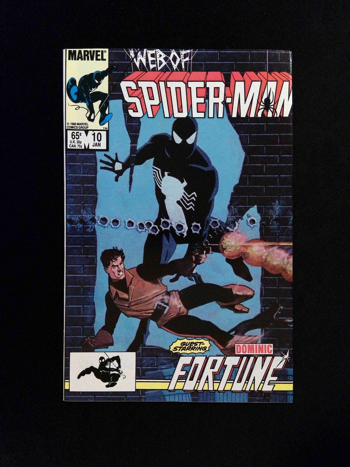 Web Of Spider-Man #10 Marvel Comics 1986 VF+