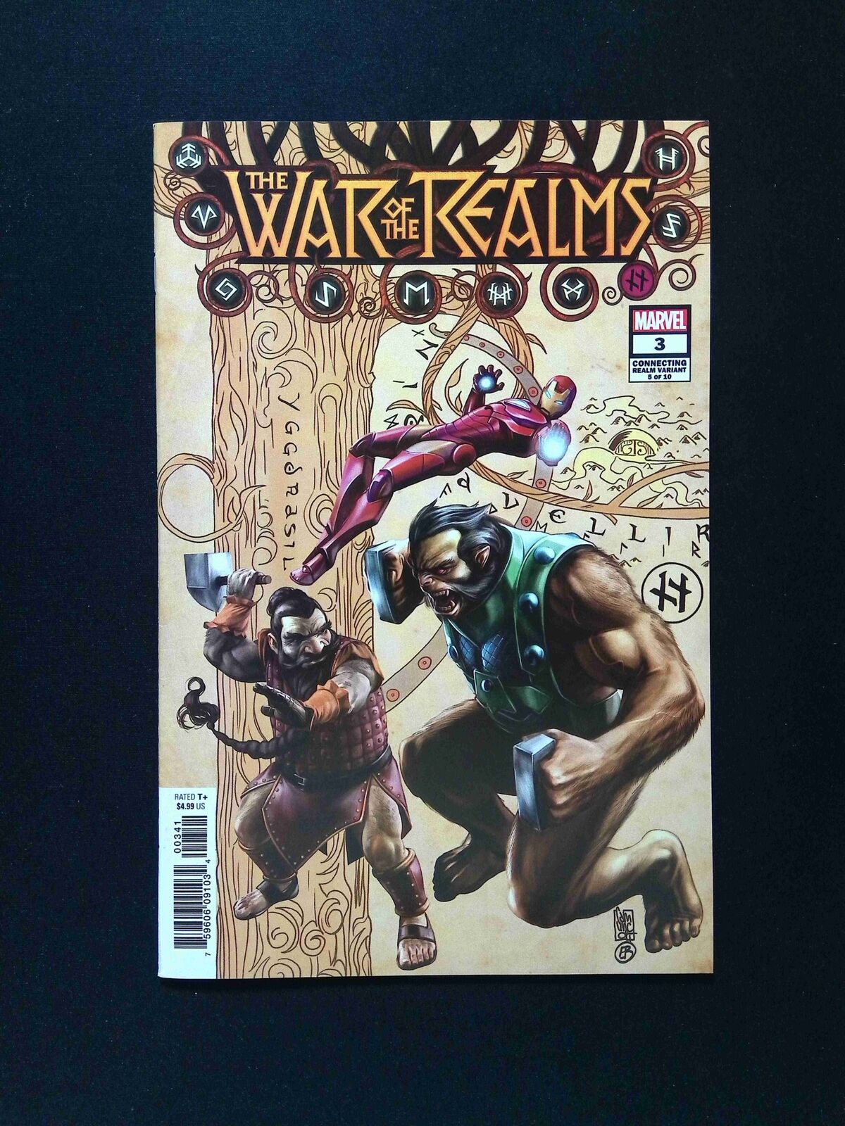 War of the Realms #3C MARVEL Comics 2019 VF+ Camuncoli Variant