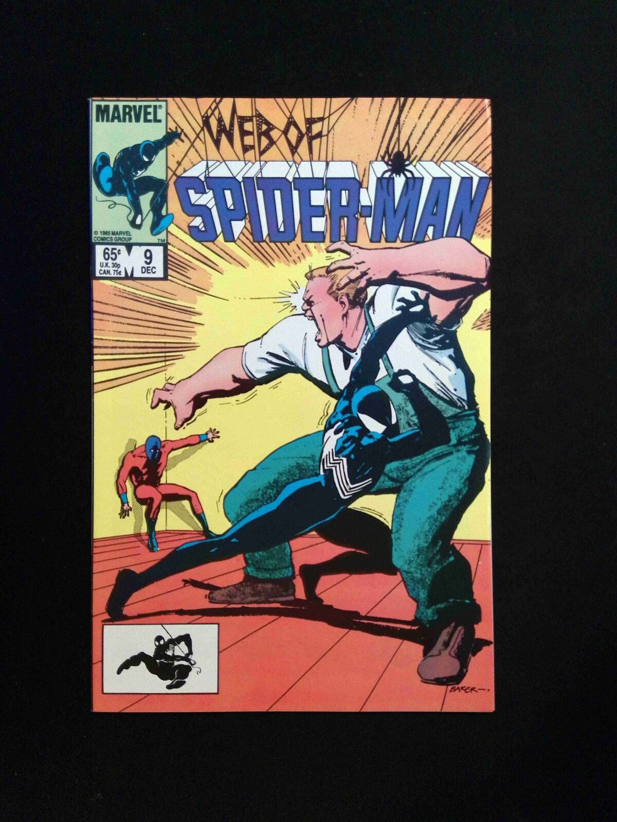 Web Of Spider-Man #9 Marvel Comics 1985 VF+