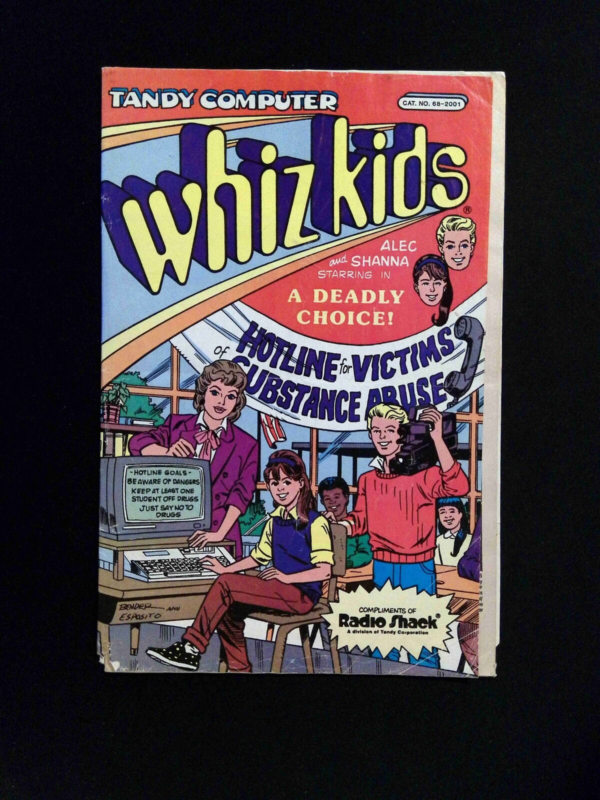 Whiz Kids Radio Shack Giveaway #7 Archie Comics 1990 VG