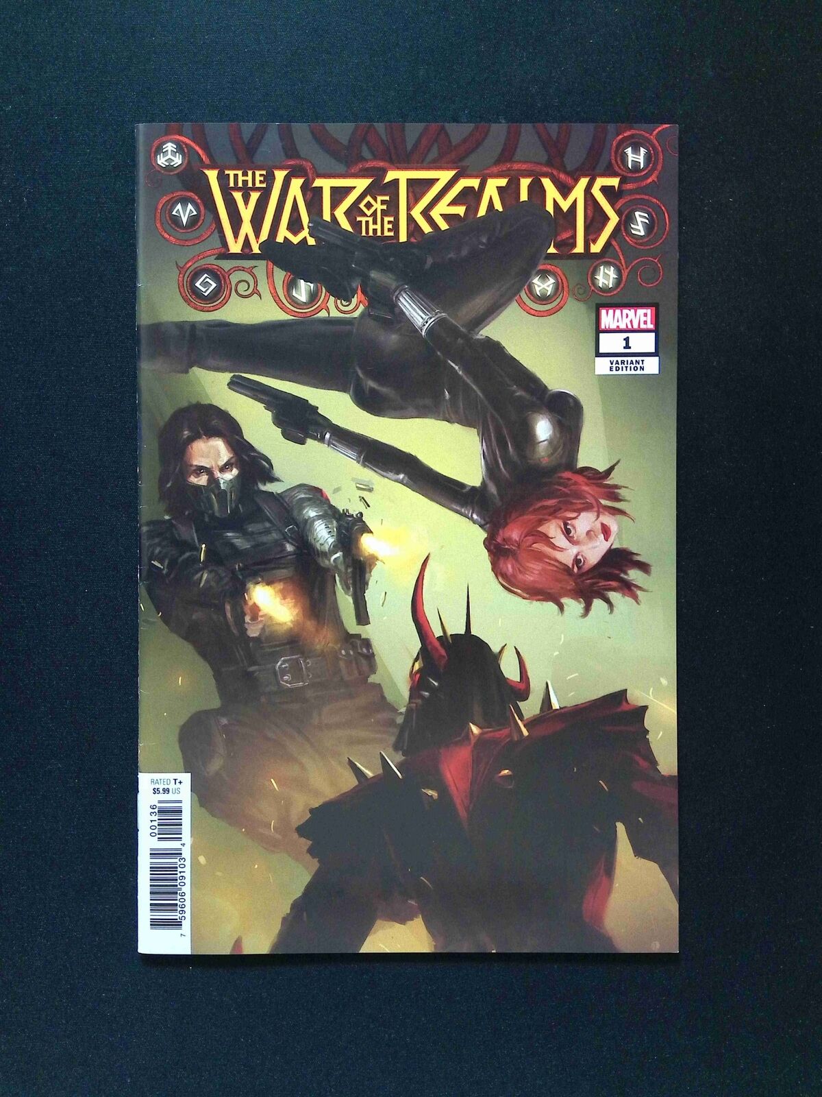 War of the Realms #1V MARVEL Comics 2019 VF+ Park Variant