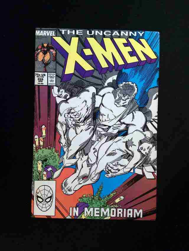 Uncanny X-Men #228 MARVEL Comics 1988 VF-