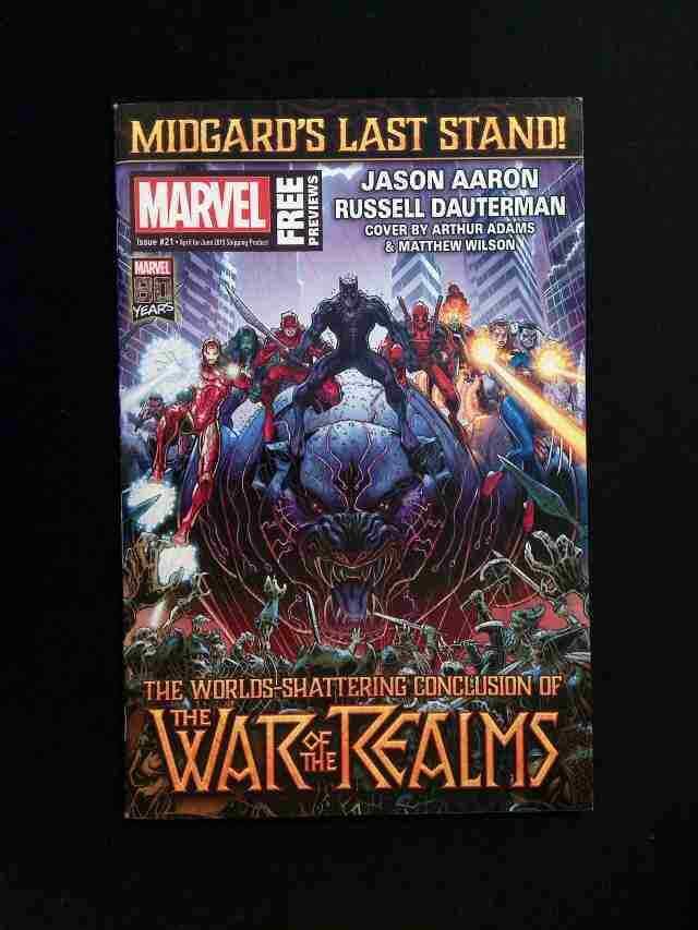 War of the Realms #21 MARVEL Comics 2019 VF/NM