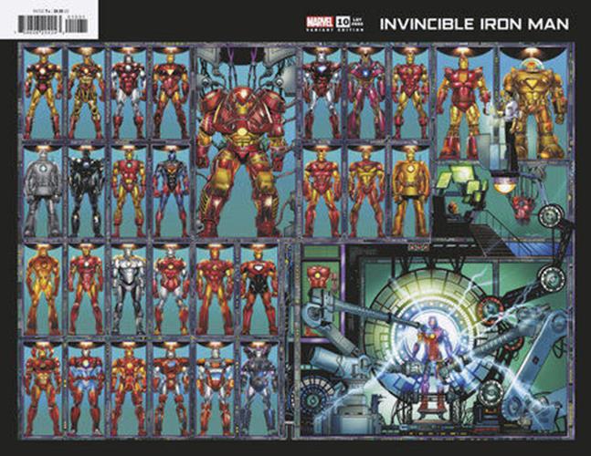 INVINCIBLE IRON MAN 10 BOB LAYTON WRAPAROUND VARIANT 9.27.23 MARVEL NM