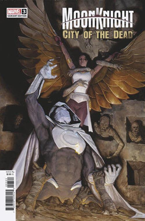 MOON KNIGHT: CITY OF THE DEAD 3 E.M. GIST VARIANT MARVEL 9.27.23 NM