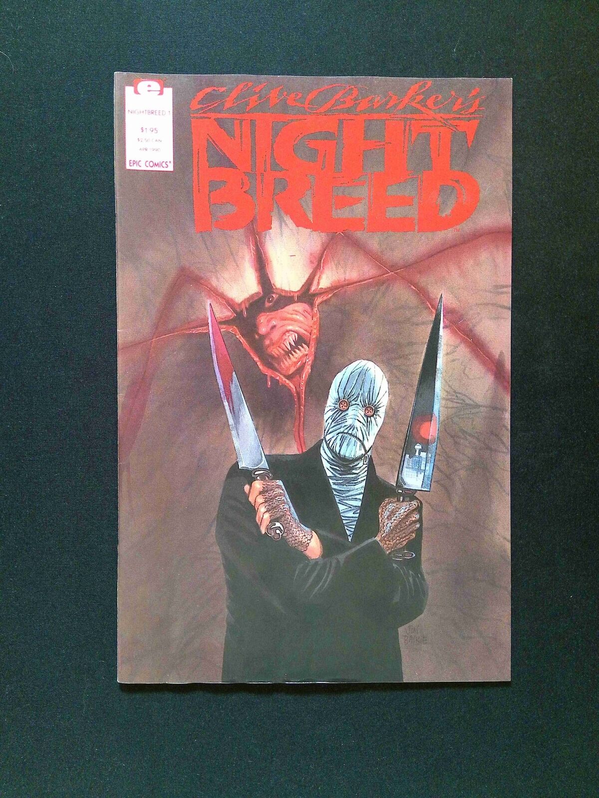 Nightbreed #1 MARVEL/EPIC Comics 1990 VF+