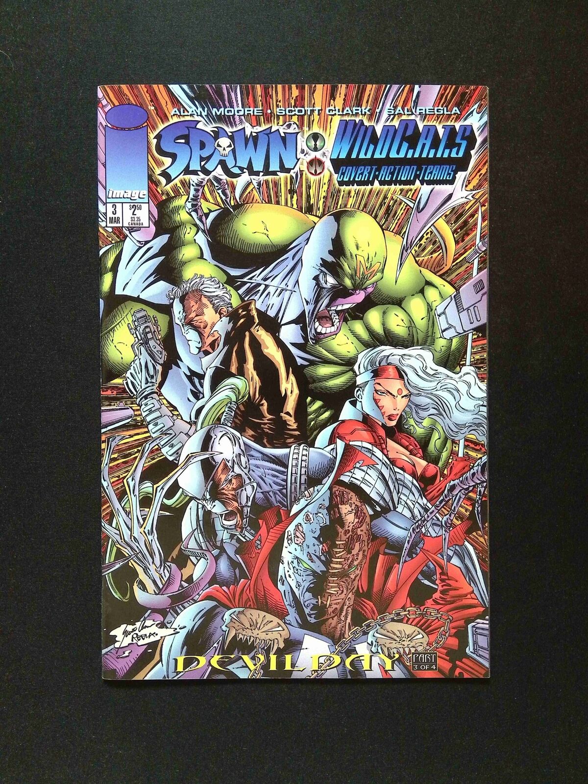 Spawn Wildcats #3 IMAGE Comics 1996 VF/NM