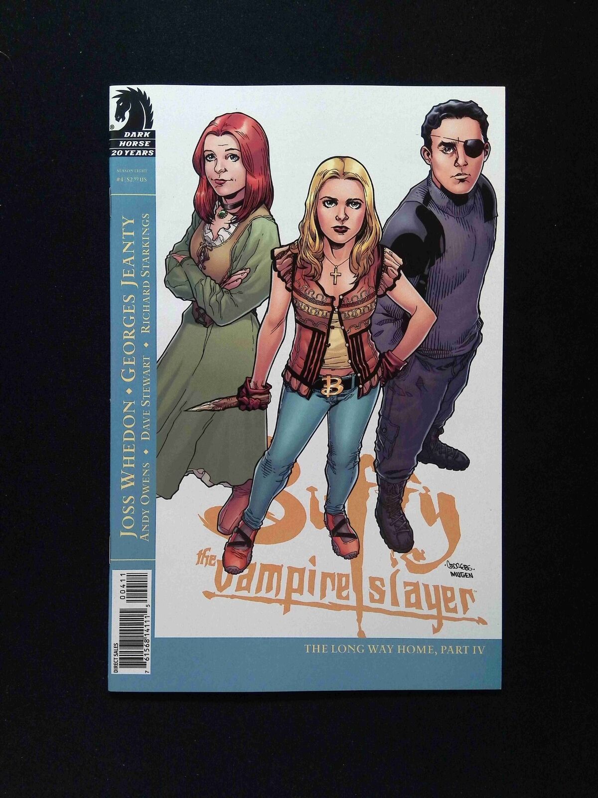 Buffy The Vampire Slayer #4B (SEASON 8) DARK HORSE 2007 NM- JEANTY VARIANT