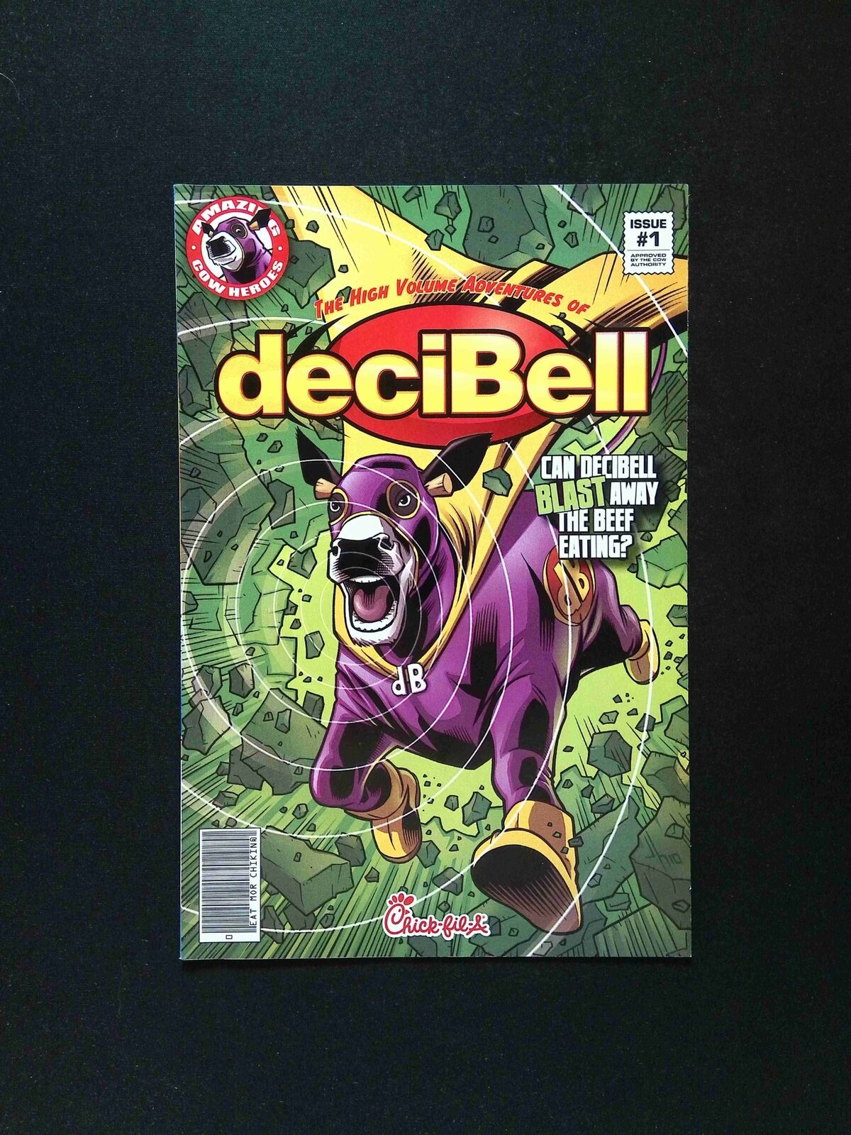 Amazing Cow Heroes Chick-Fil-A-Giveaway #1 CFA PROPERTIES Comics 2010 VF+