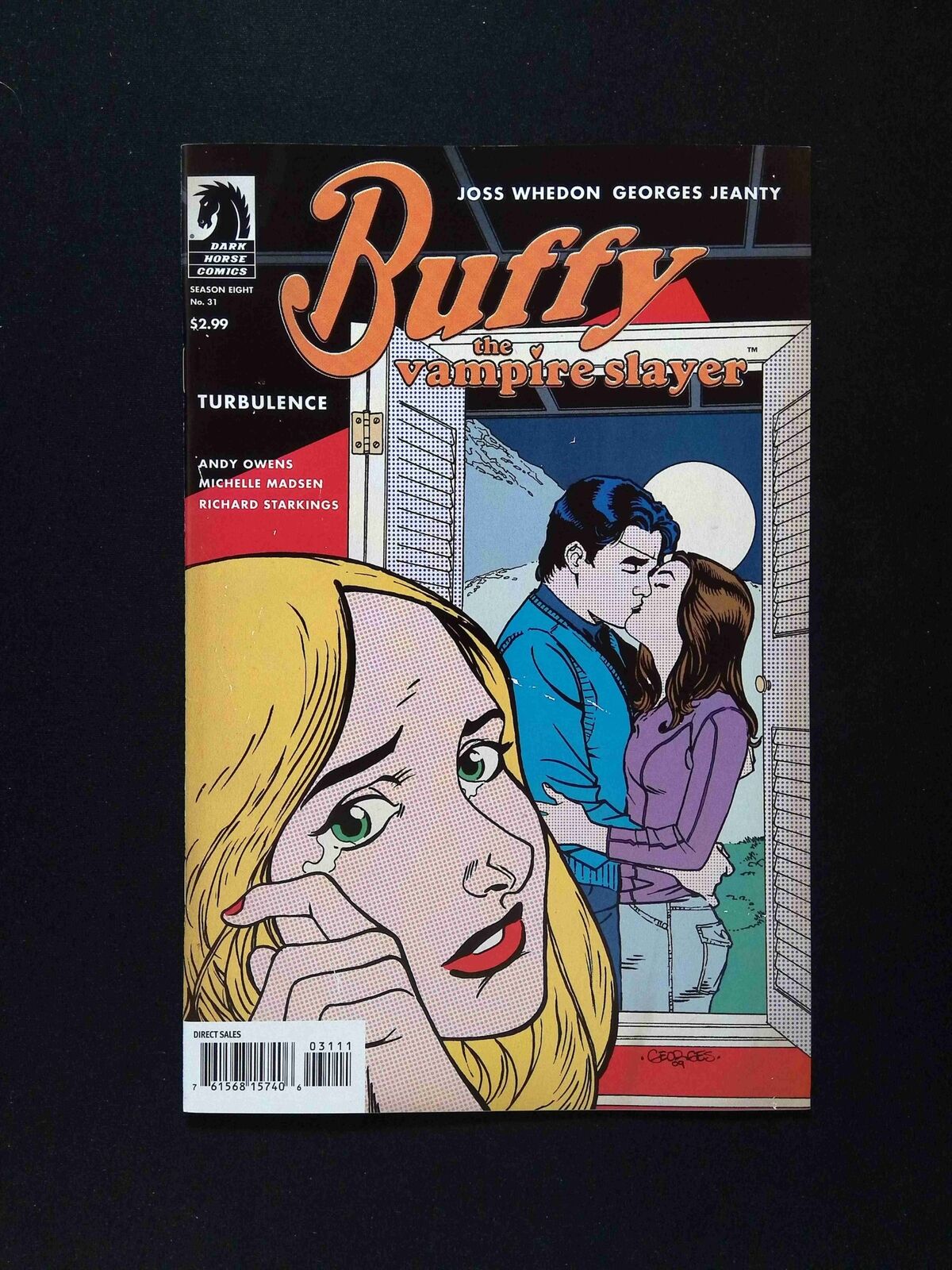 Buffy The Vampire Slayer #31B (SEASON 8) DARK HORSE 2010 NM- JEANTY VARIANT