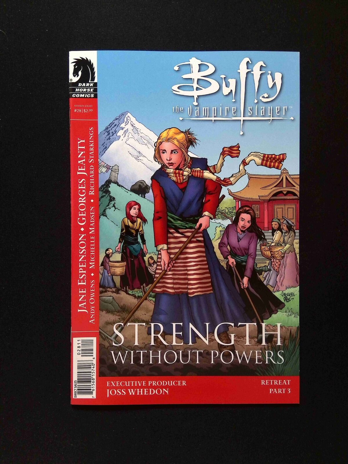 Buffy The Vampire Slayer #28B (SEASON 8) DARK HORSE 2009 NM JEANTY VARIANT