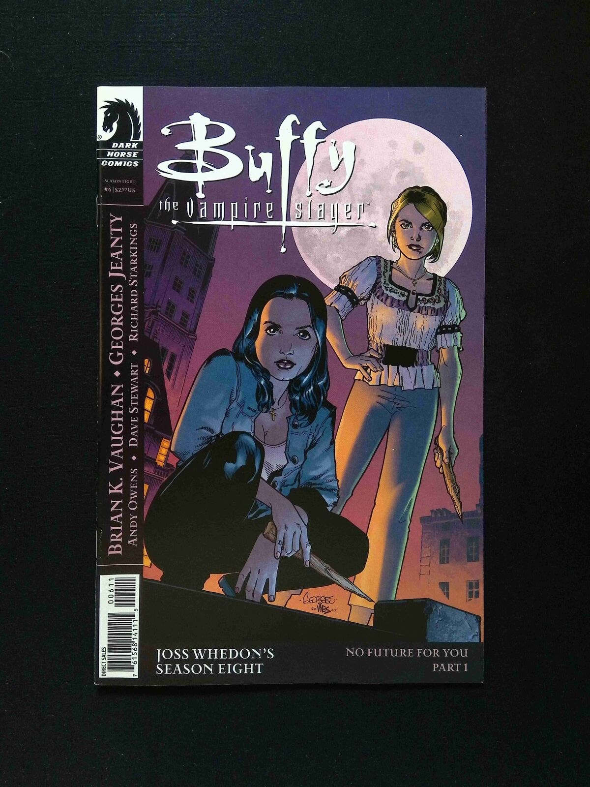 Buffy The Vampire Slayer #6B (SEASON 8) DARK HORSE 2007 VF/NM JEANTY VARIANT