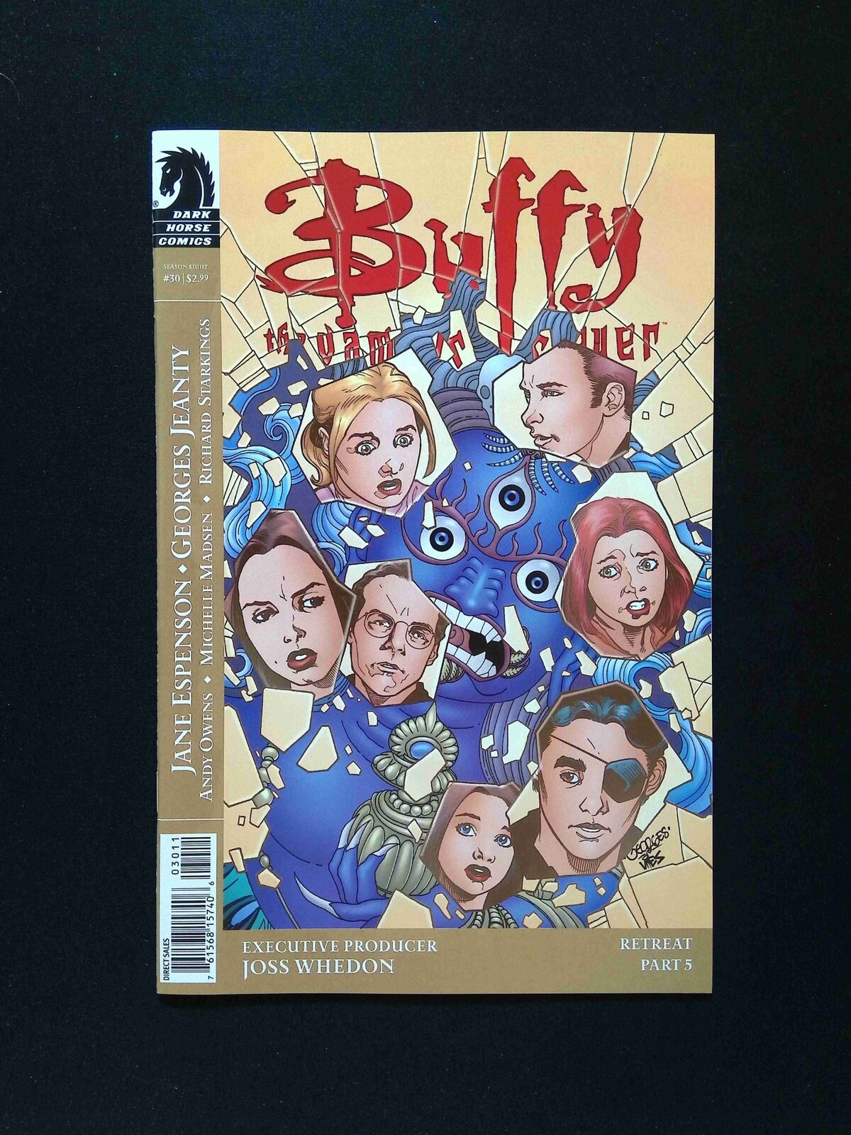 Buffy The Vampire Slayer #30B (SEASON 8) DARK HORSE 2009 NM- JEANTY VARIANT