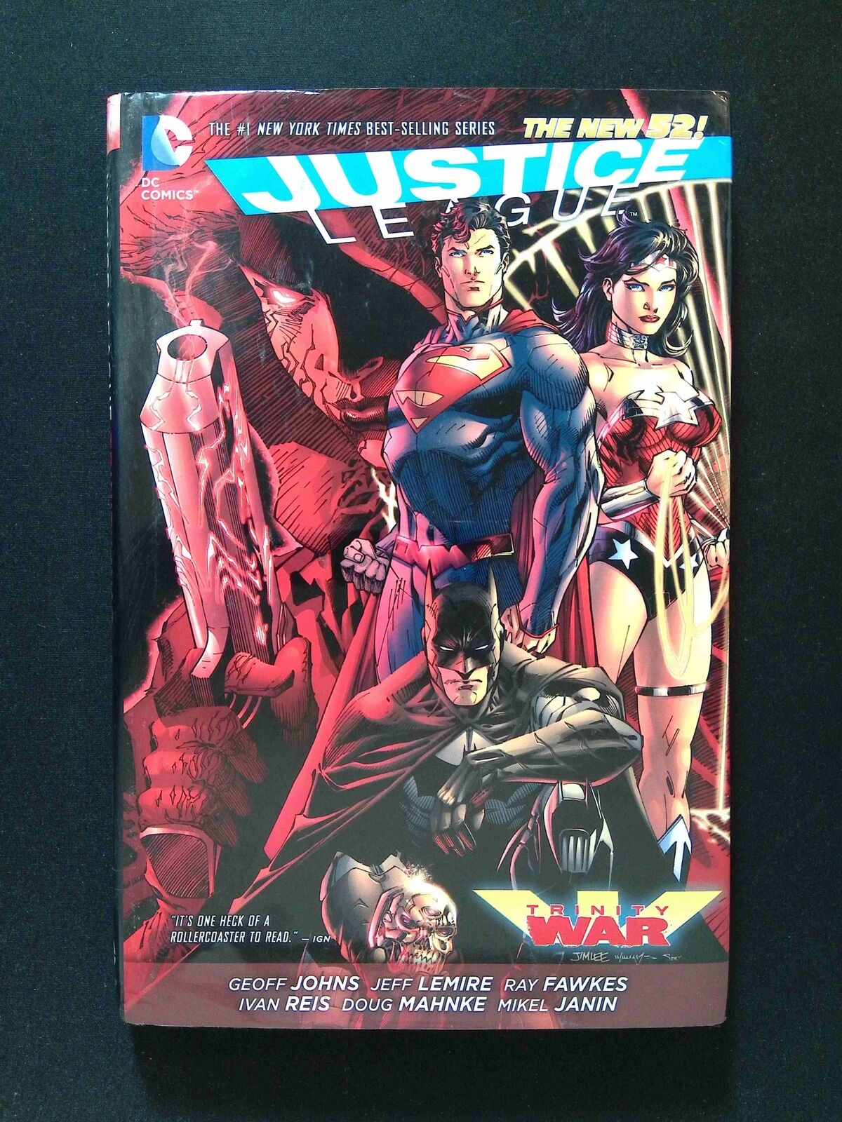 Justice League Trinity War #1-1ST DC Comics 2014 VF+