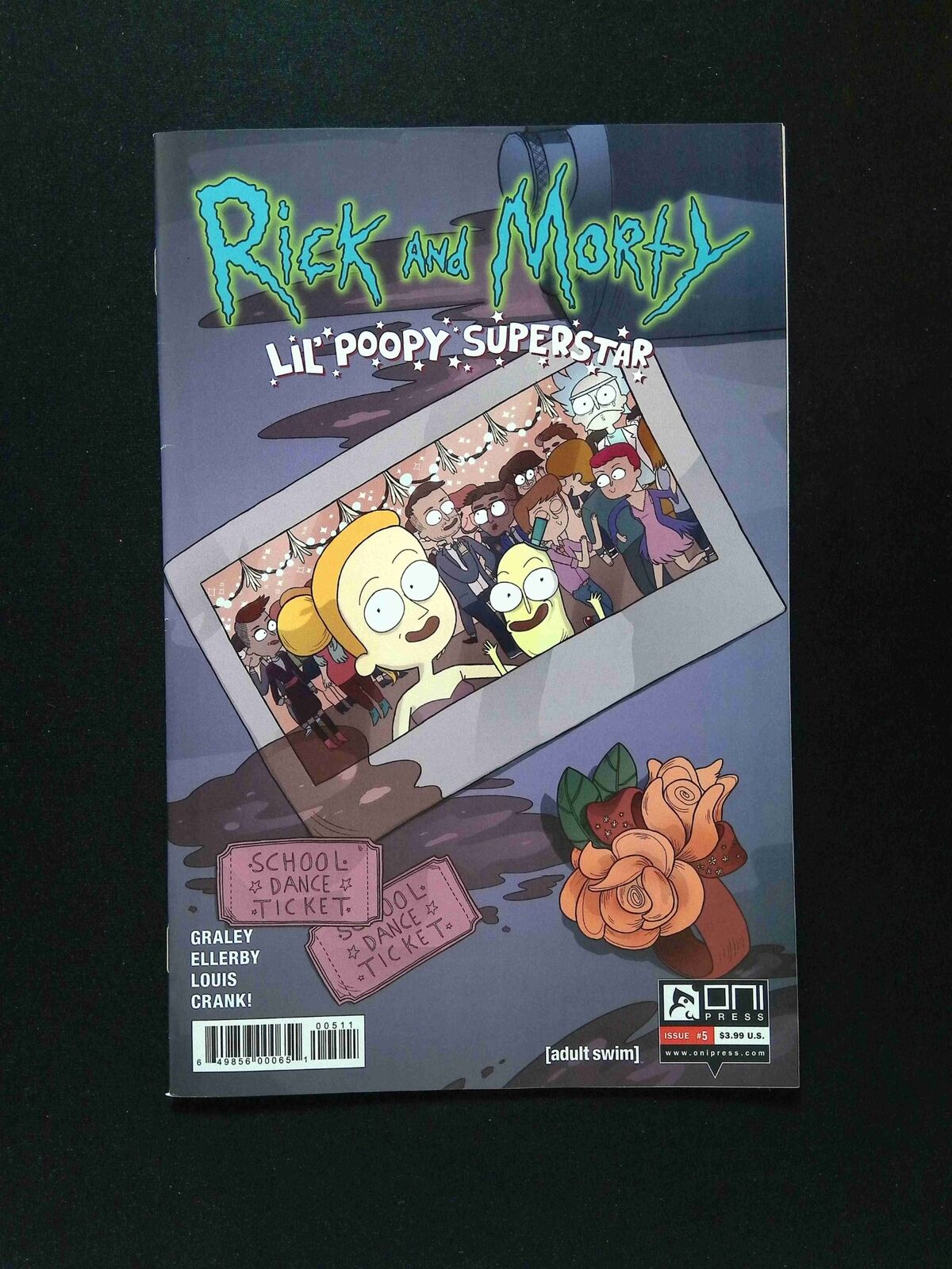 Rick and Morty Lil Poopy Superstar #5 ONI PRESS Comics 2016 VF+